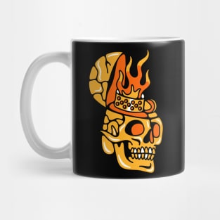 Skull zippo Mug